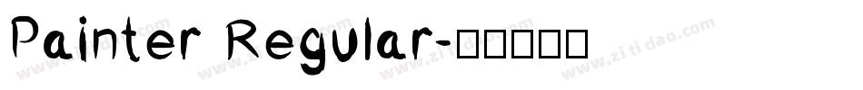 Painter Regular字体转换